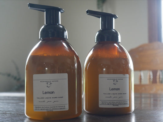 Lemon foaming hand soap