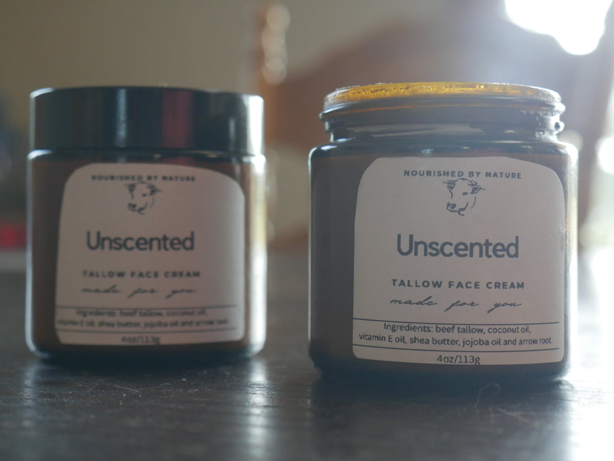 Tallow face cream