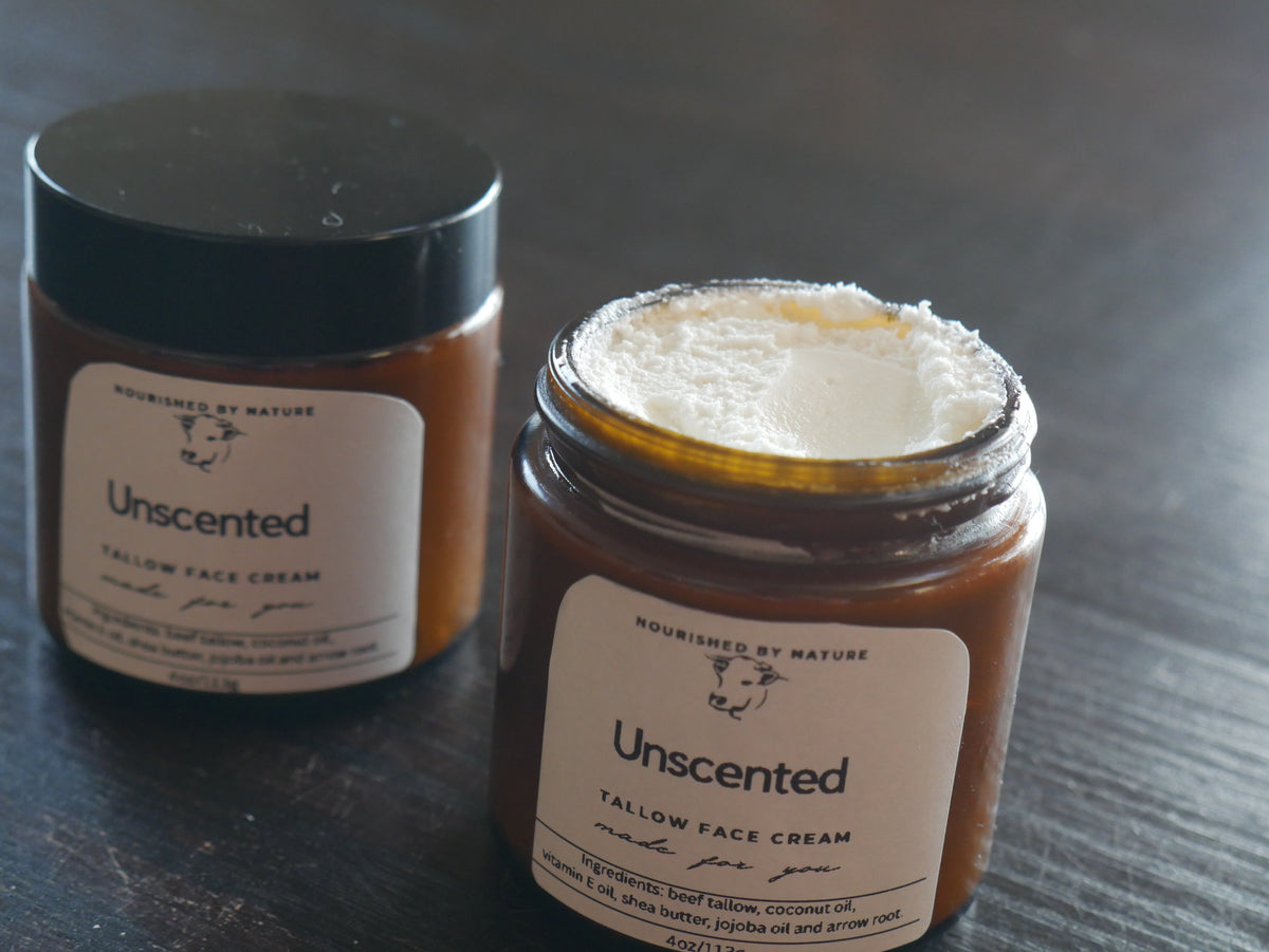 Tallow face cream