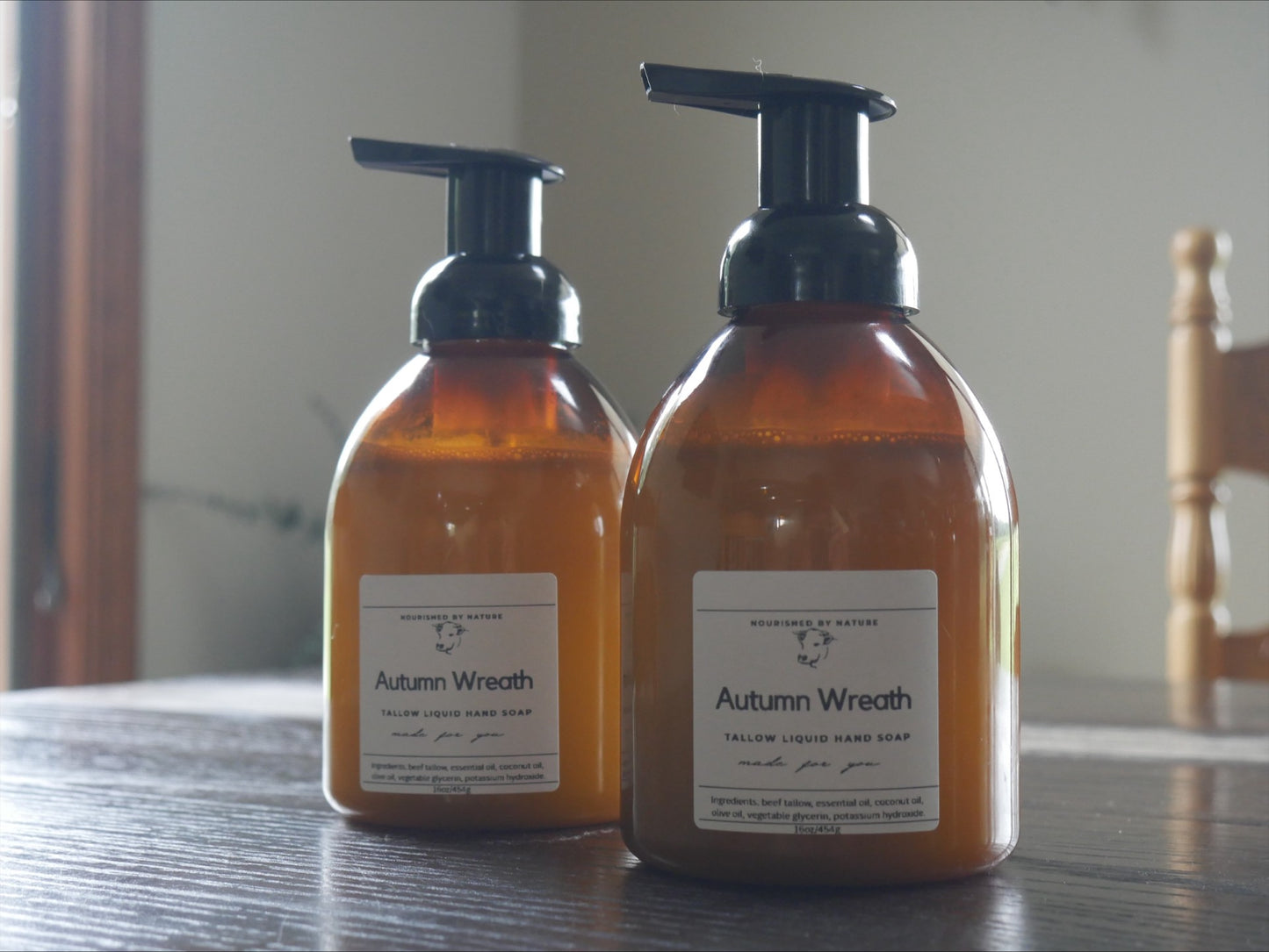 Autumn Wreath liquid soap