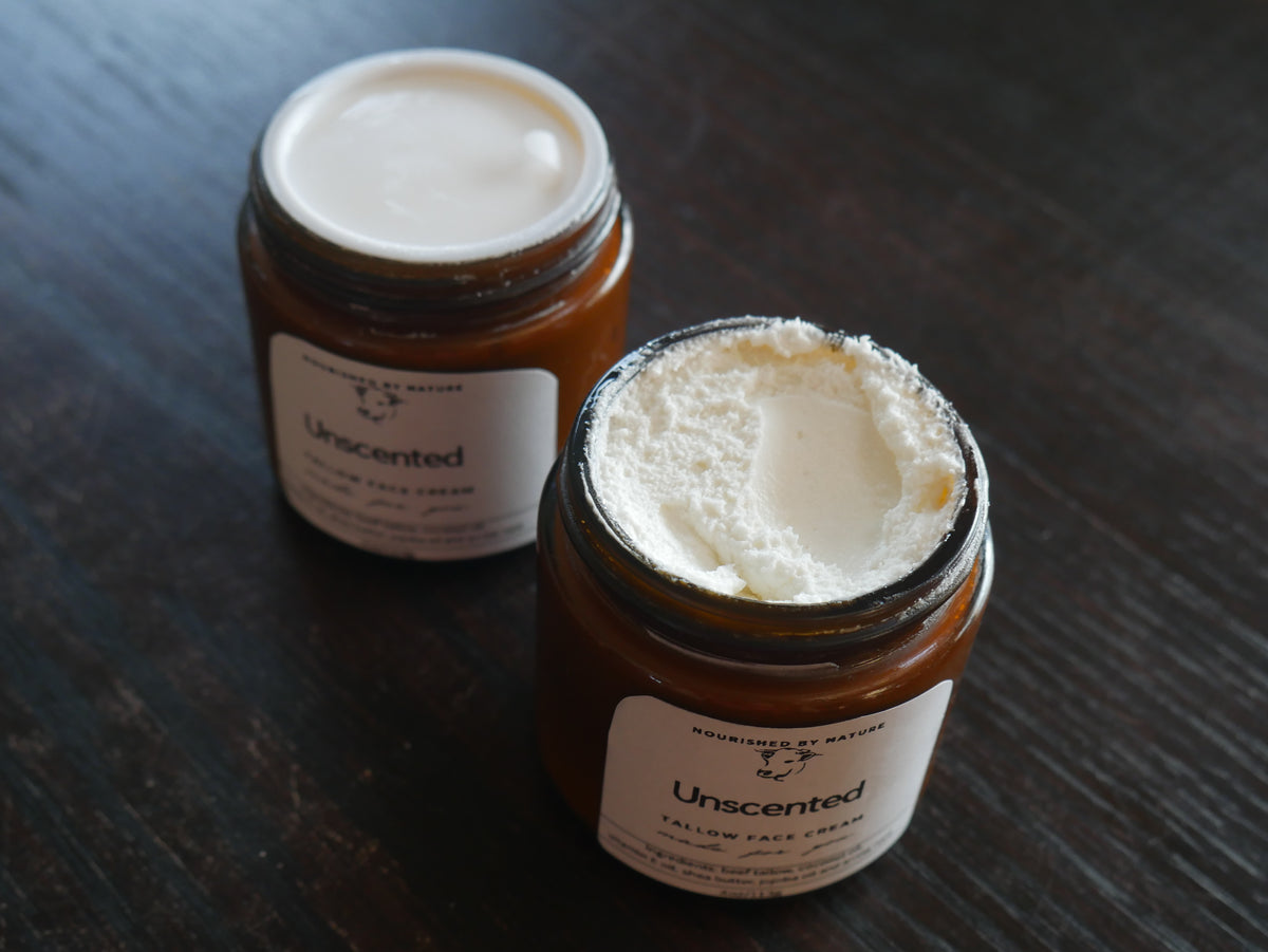 Tallow face cream