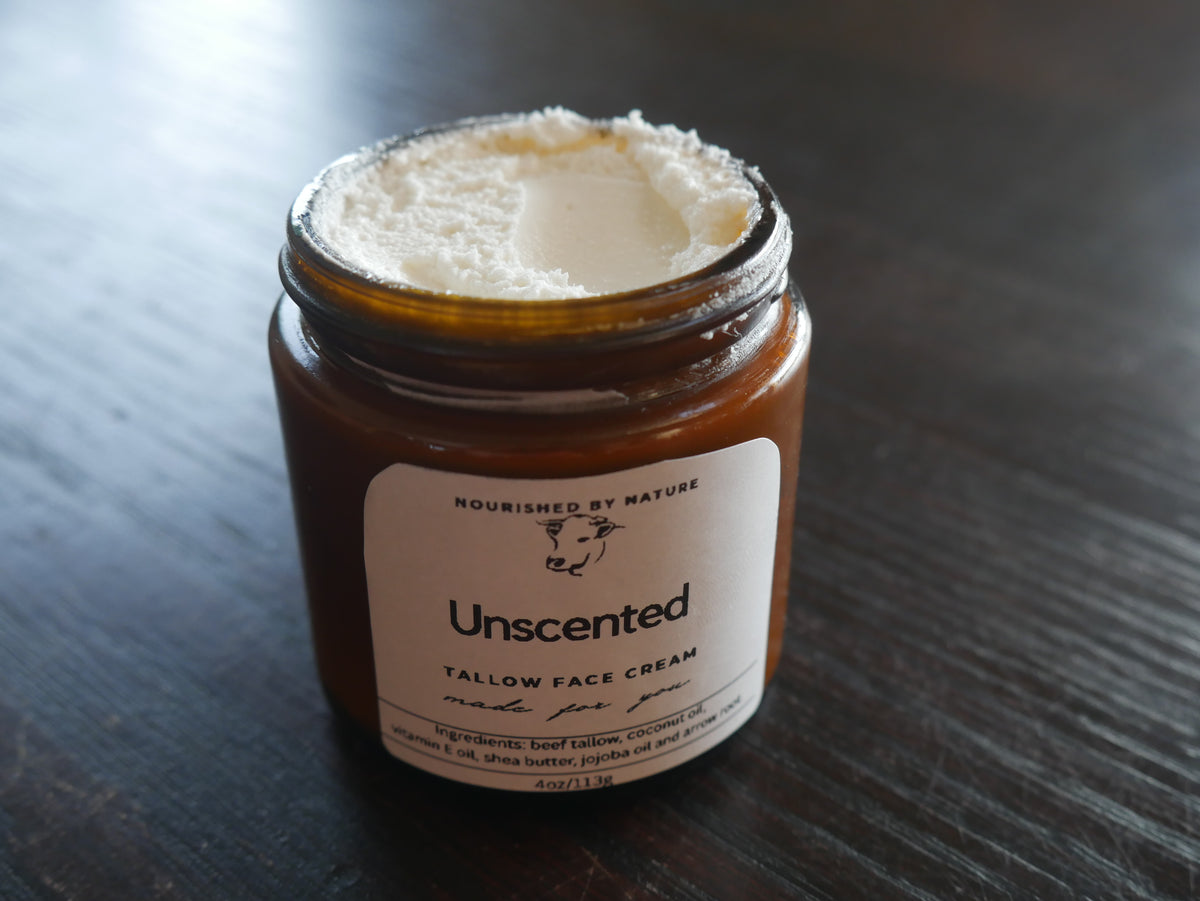 Tallow face cream
