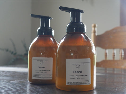 Lemon foaming hand soap