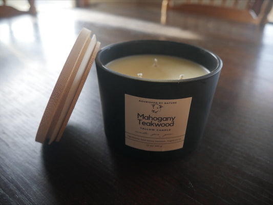 Mahogany Teakwood Candle
