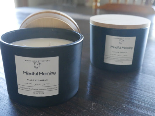 Mindful Morning Candle