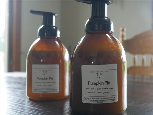 Pumpkin Pie foaming soap