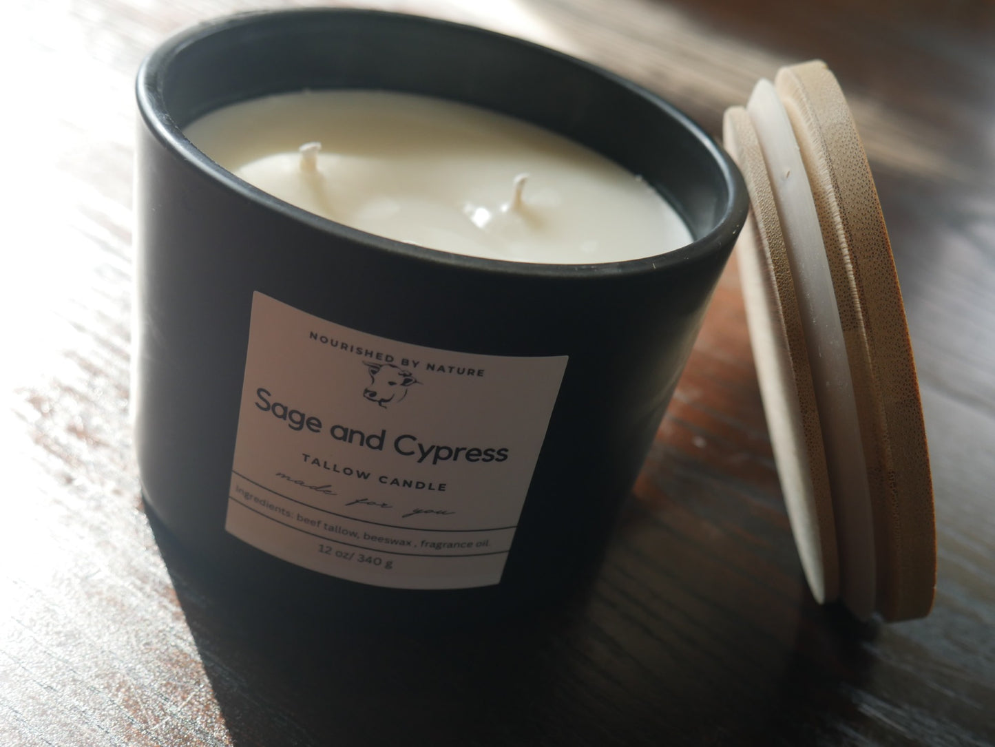 Sage and Cypress Candle